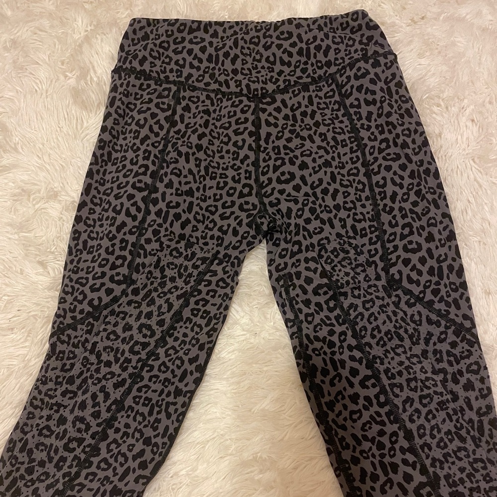 Grey and Black leggings